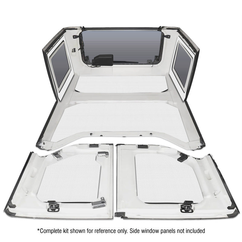 DEI 50141 DEI 11-18 Jeep Wrangler JK 4-Door Headliner White 4 Piece