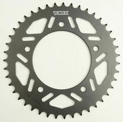 642AS-43 Vortex Rear Sprocket Steel 43T-520 Black Yam - RV and Auto Parts