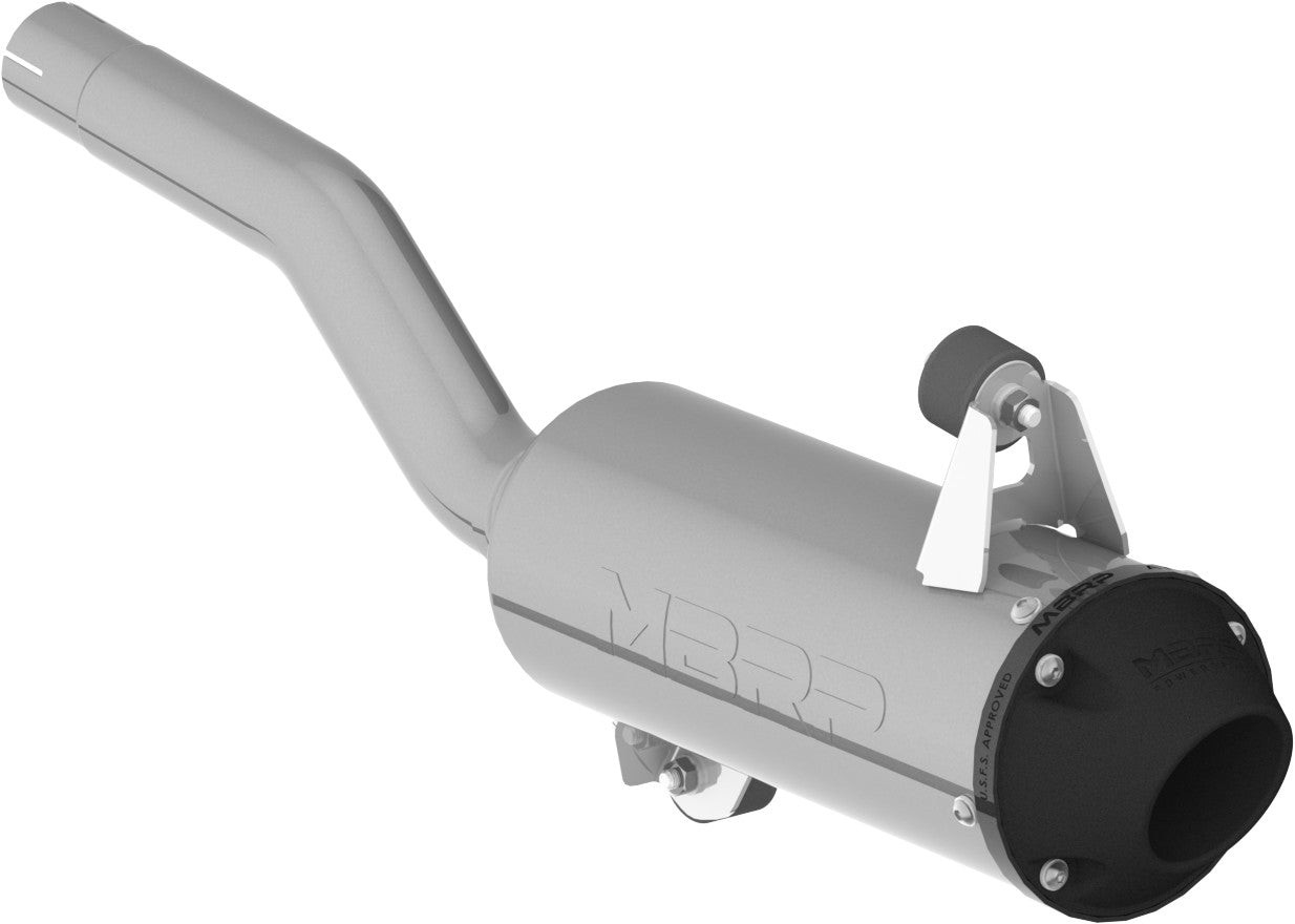 MBRP Performance Muffler Exhaust AT-9209PT - Black Single Slip-ON System Tip