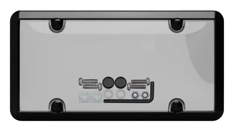 64520 Cruiser License Plate Frame/Shield/Hardware