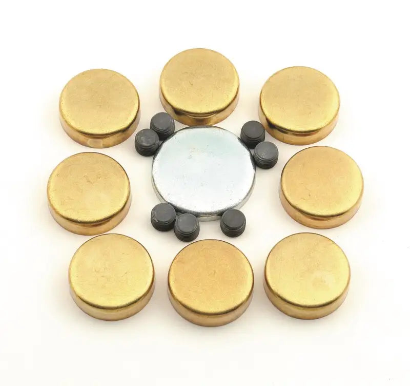 6482 Mr Gasket Brass Freeze Plug Kit