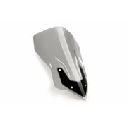 Smoked gray 6491H Windscreen Touring with black mounting points for motorcycles