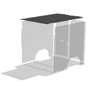 Exploded view of van interior paneling with Legend Fleet Duratherm ceiling liner