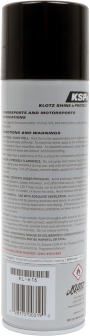 Klotz KSP4 Shine Protect Chemicals KL-616 - 10 OZ 12 Case