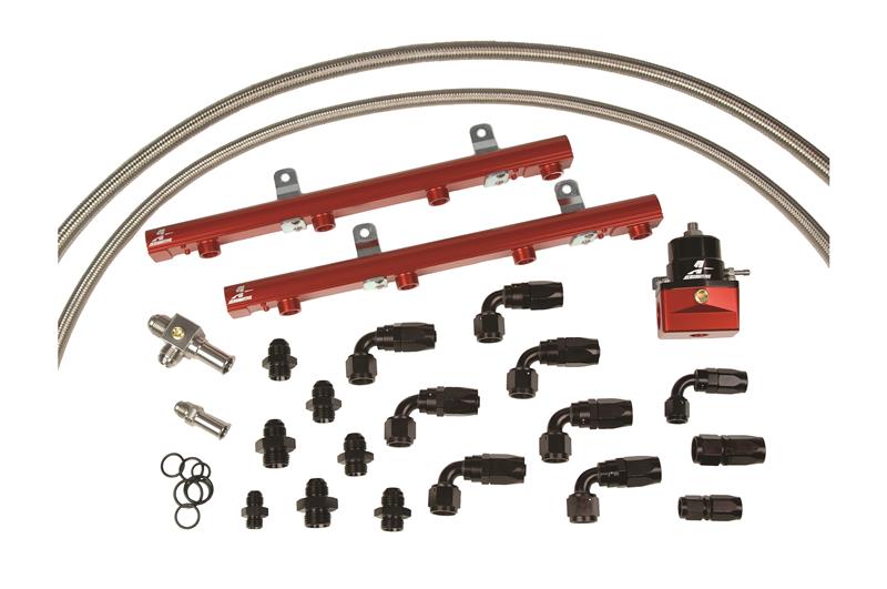 Aeromotive 14127 Aeromotive 99-04 Ford 5.4L Lightning and Harley 1/2 Ton Truck Billet Fuel Rail System - 14127