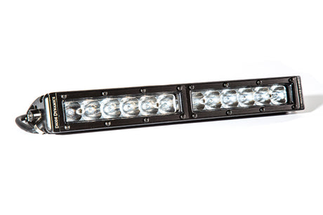 Diode Dynamics 12 In LED Light Bar Single Row Straight Clear Driving Each Stage Series - DD5015S