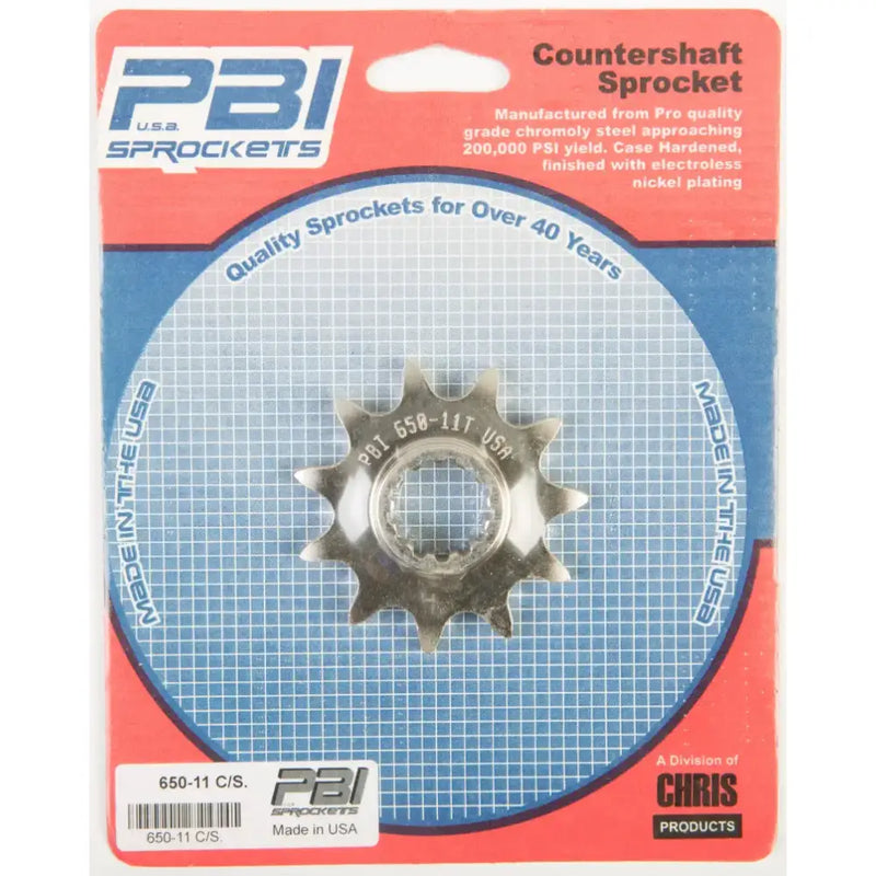 650-11 Front Cs Sprocket Steel 11t 520 Kaw/Suz - Countershaft