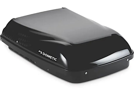 Dometic Penguin II H/P Ccc2 in sleek black, advanced RV air conditioner for enhanced cooling and heating with Comfort Control Center 2; perfect for RV, automotive, powersports, off-road, marine, exterior, truck accessories, interior, truck bed, and RV parts, Inside RV, RV Parts Shop, Exterior Parts & Accessories, RV Appliances, RV Air Conditioner, RV Refer, AVADA - Best Sellers, Marine Maintenance