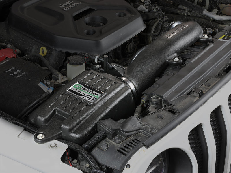 aFe 53-10019R aFe Quantum Pro 5R Cold Air Intake System 18-20 Jeep Wrangler JL L4-2.0L (t)