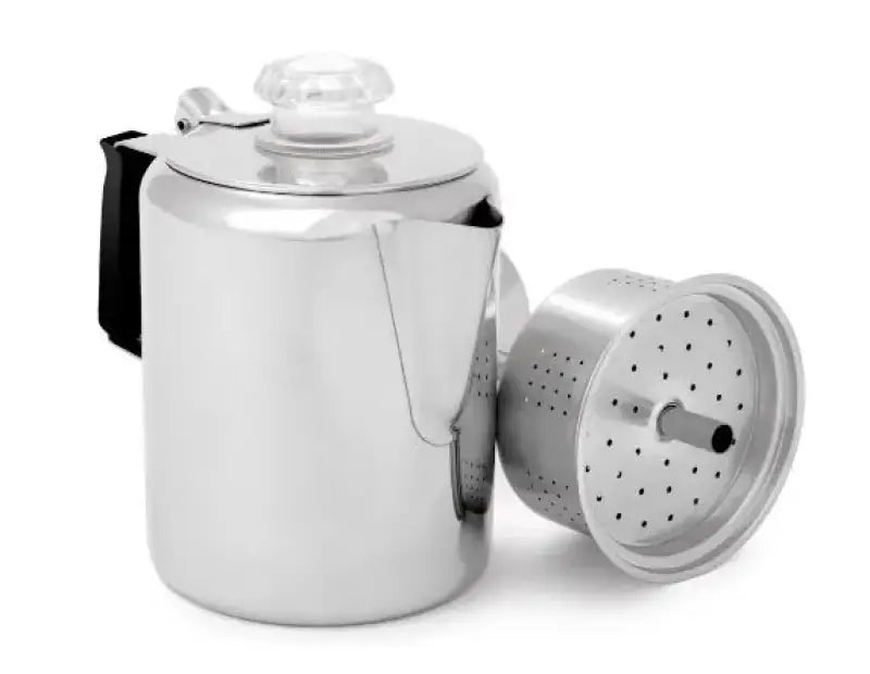 65209 G.S.I.Sports Glacier Stainless 9 Cup Perc W/Sili - Coffee Maker