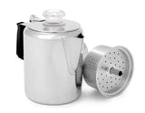 65209 G.S.I.Sports Glacier Stainless 9 Cup Perc W/Sili - Coffee Maker