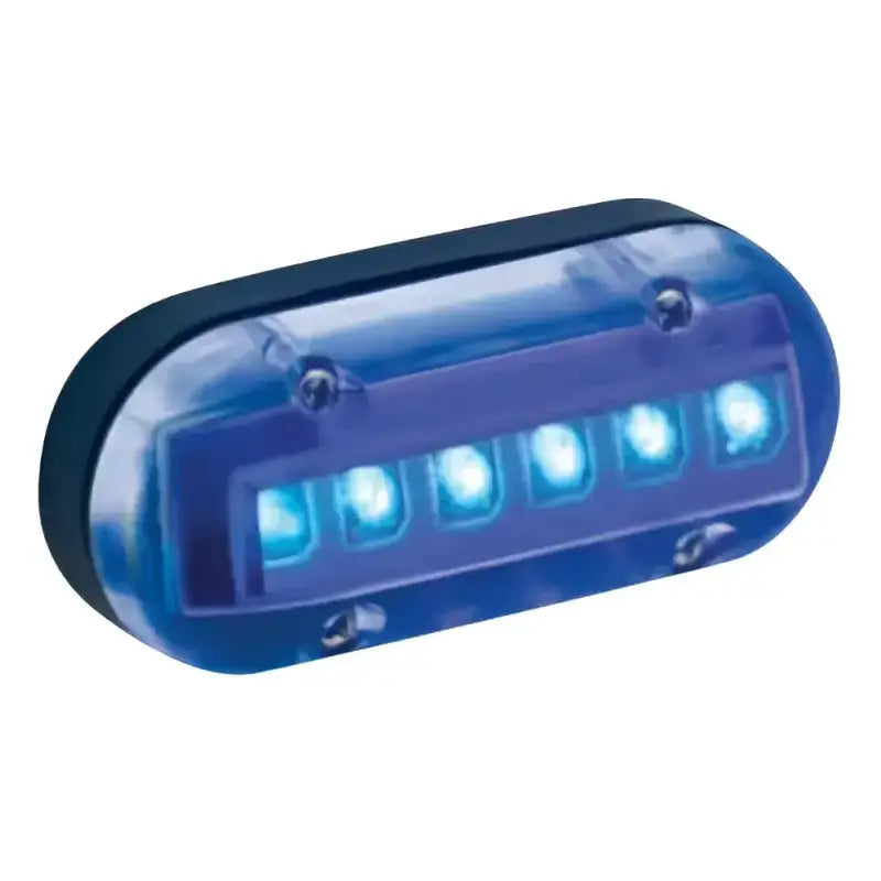 Blue LED boat light, Attwood Marine 6528B-7 for underwater blue LED lighting