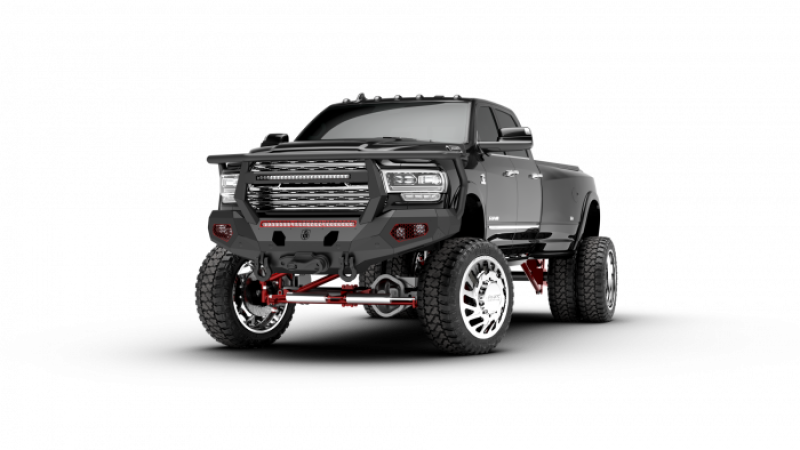 Road Armor 4192EF7B Road Armor 2019+ Dodge RAM 2500/3500 Evolution Front Bumper - w/ Reaper Guard - 4192EF7B