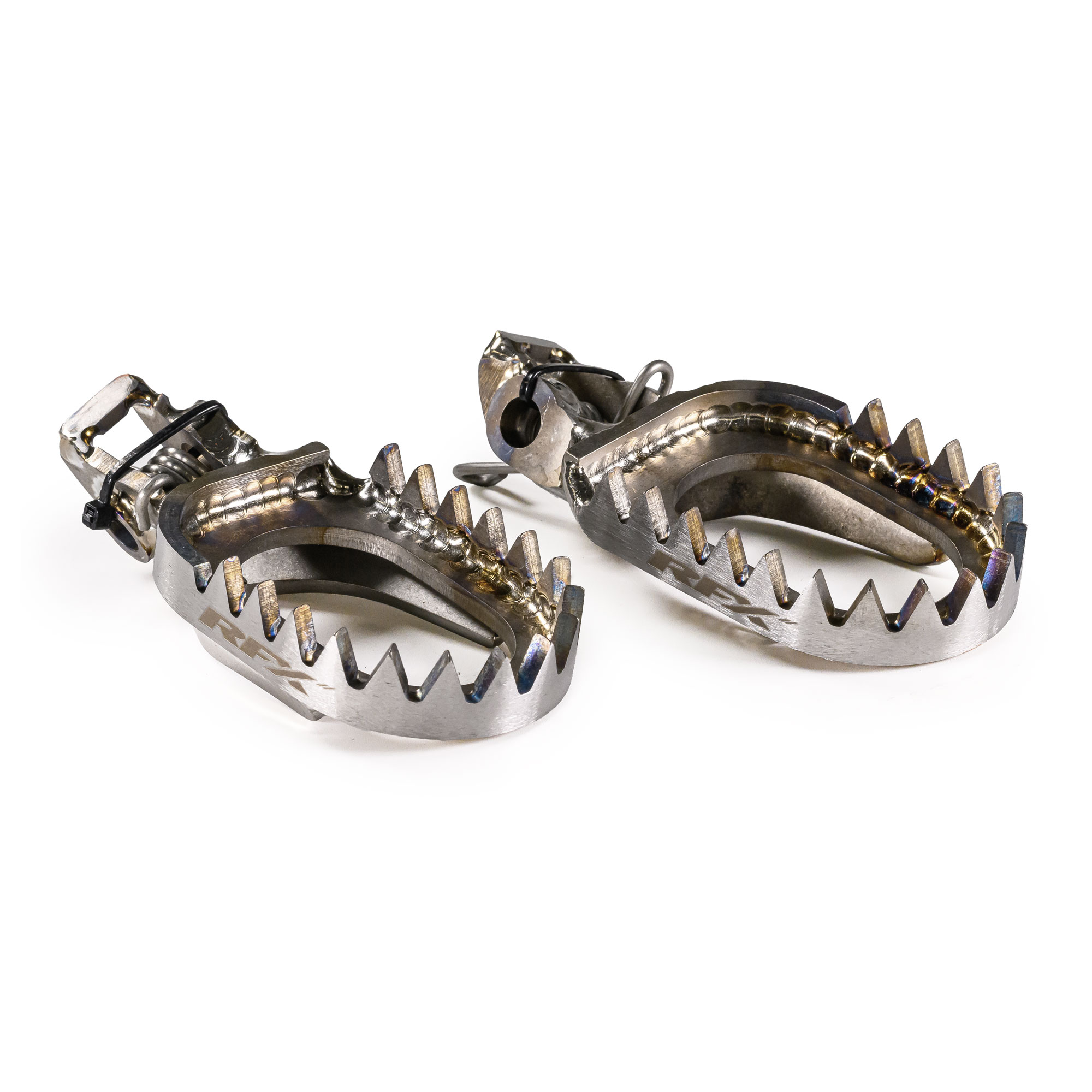 RFX PRO Series Factory Titanium Footpegs Foot Controls FXFR 50300 Gpti - Titanium Husq GAS