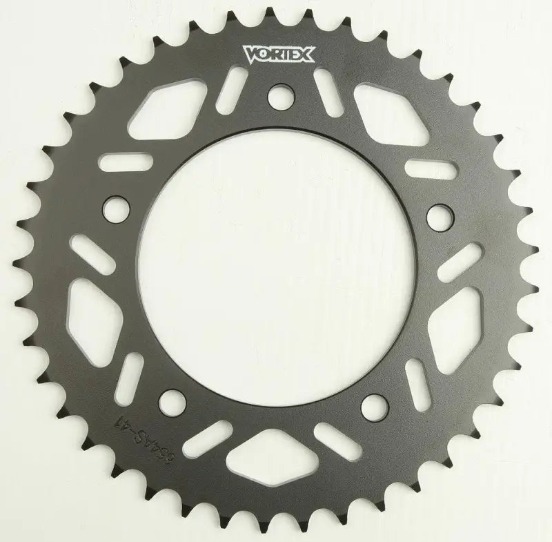 654AS-41 Vortex Rear Sprocket Steel 41T-520 Blk Yam - RV and Auto Parts