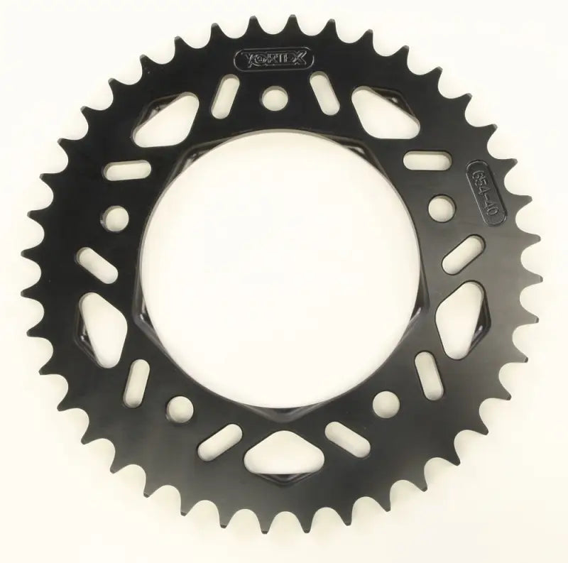 654K-40 Rear F5 Sprocket Aluminum 40t 525 Blk Hc Yam 