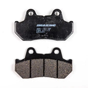 BRAKING 654SM1 Brake Pad Set Semi Metallic