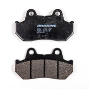 BRAKING 654SM1 Brake Pad Set Semi Metallic