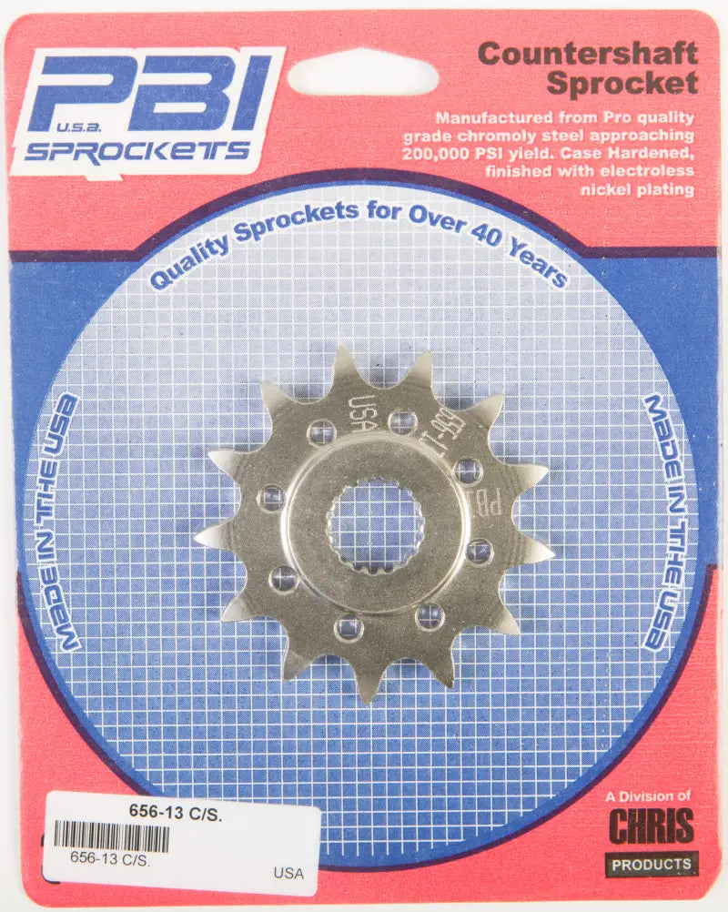 656-13 Front Cs Sprocket Steel 13t 520 Suz - Countershaft
