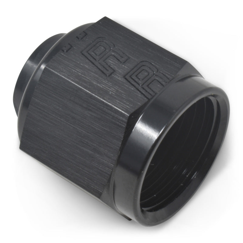 Russell 661963 Russell Performance -6 AN Flare Cap (Black) - 661963