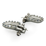 RFX PRO Series Aluminum Footpegs Foot Controls FXFR 90200 99SV - Silver Trials GAS