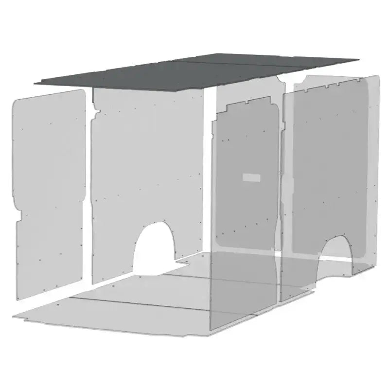 Van interior paneling kit with Legend Fleet Duratherm ceiling liner for Duratherm ceiling style
