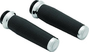Kuryakyn 5960 Kuryakyn Thresher Grips 18-Up Indian Models Chrome - 5960