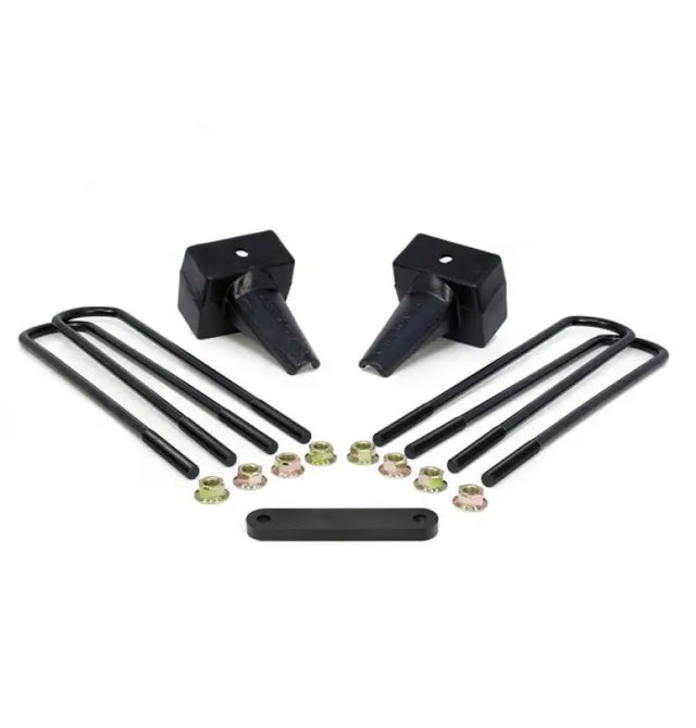 Readylift Tall OE Style Rear Block 2PC Drive Shaft kit with U-bolts and nuts set for enhanced vehicle performance and look, RV, Automotive, Powersports, off-road, marine, exterior, truck accessories, interior, truck bed, rv parts, AVADA - Best Sellers, Must Haves