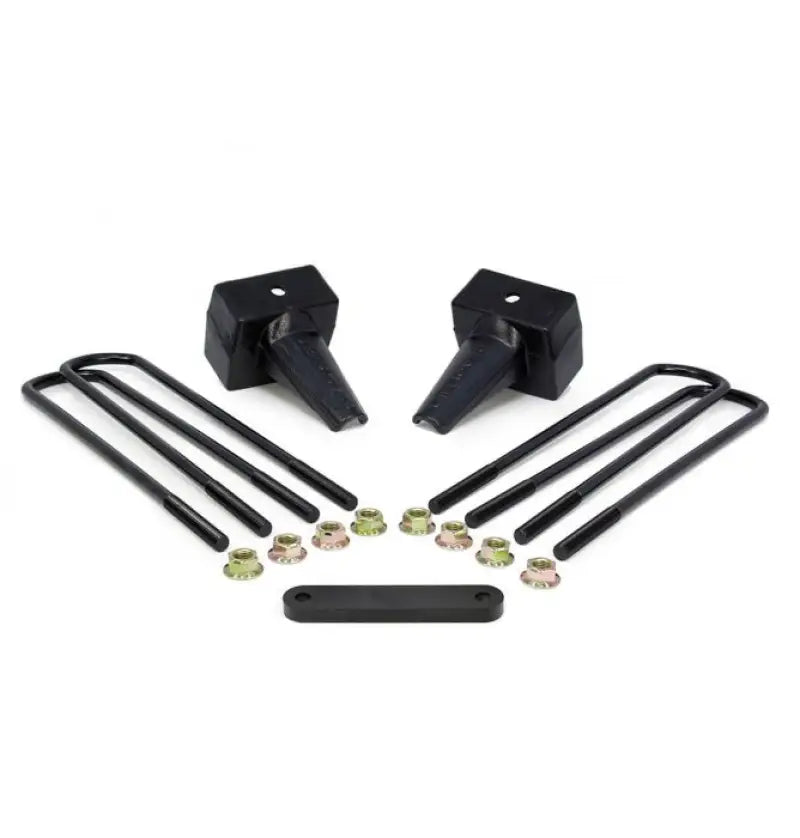 Readylift Tall OE Style Rear Block 2PC Drive Shaft kit with U-bolts and nuts set for enhanced vehicle performance and look, RV, Automotive, Powersports, off-road, marine, exterior, truck accessories, interior, truck bed, rv parts, AVADA - Best Sellers, Must Haves