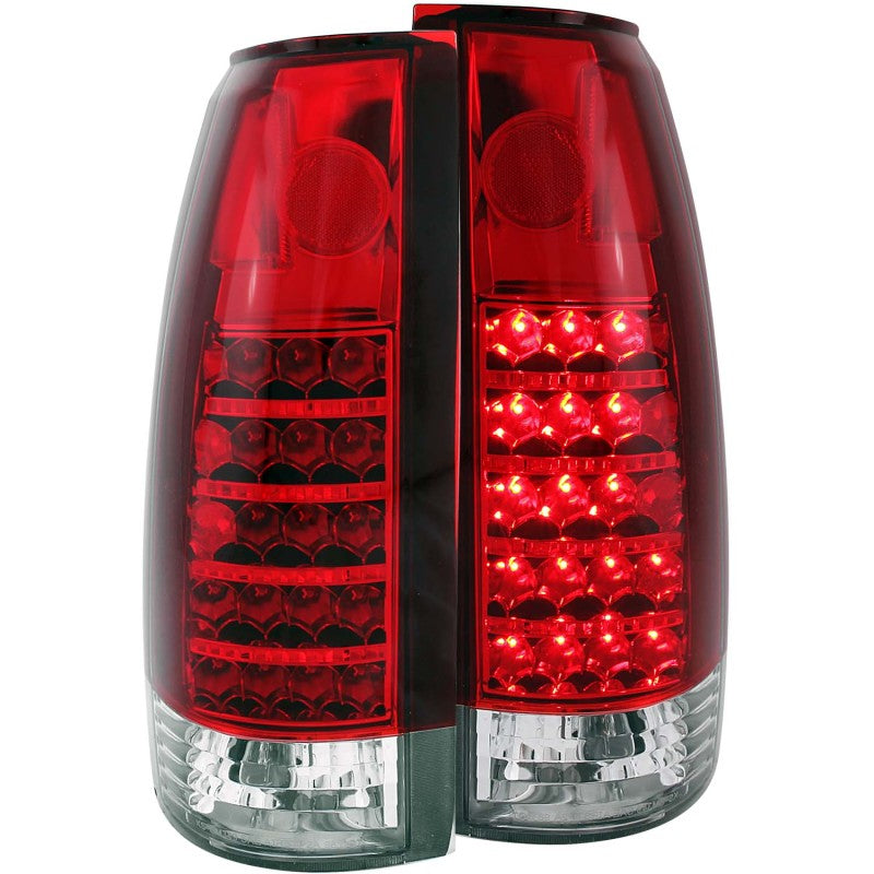 ANZO 311057 ANZO 1999-2000 Cadillac Escalade LED Taillights Red/Clear