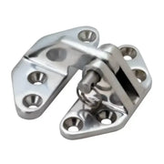 Shiny metal marine hinge-hatch with pin and powder coat finish from Attwood Marine