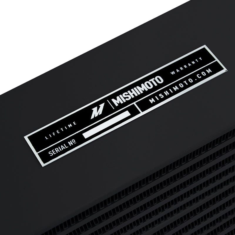 Mishimoto MMOC-OO-17BK Mishimoto Heavy-Duty Oil Cooler - 17" Opposite-Side Outlets - Black