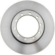 Metal brake rotor with mounting holes for Raybestos Disc Brake Rotr in a car suspension system