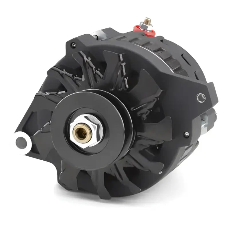 66448.1F Proform Ford Black Crinkle Alternator 1-Wi