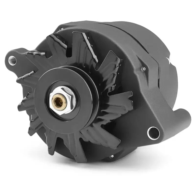 66448.1F Proform Ford Black Crinkle Alternator 1-Wi