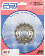 665-14 Front Cs Sprocket Steel 14t 520 Suz - Countershaft