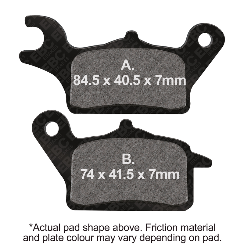 Ebc SFA708 Brake Pads Sfa708 Organic