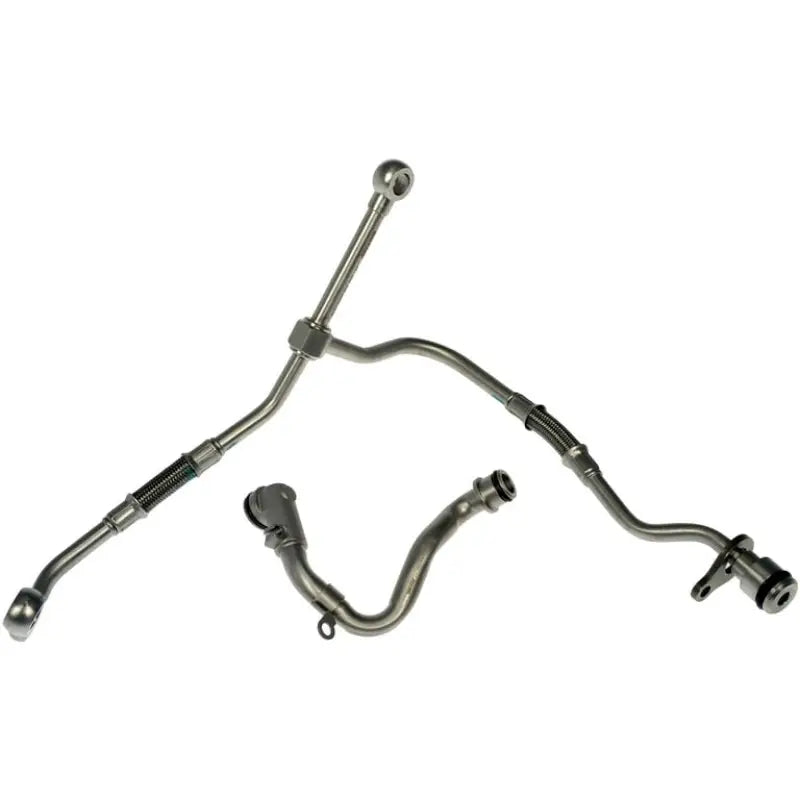 Metal fuel line assembly from 667-055 Dorman Turbo Line Kit for turbo line replacement