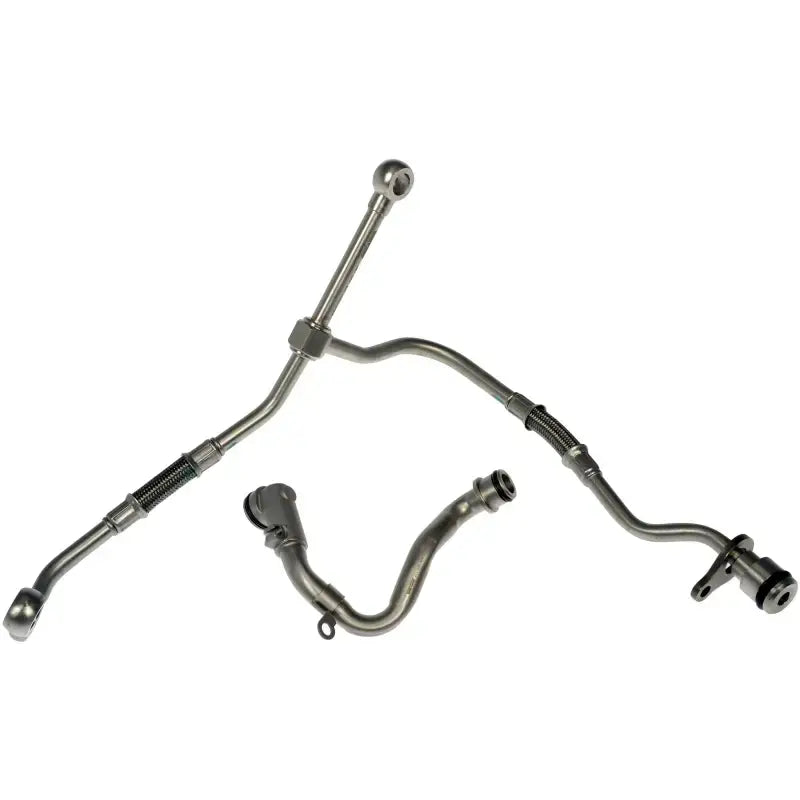 Metal fuel lines from 667-055 Dorman Turbo Line Kit for turbo line replacement