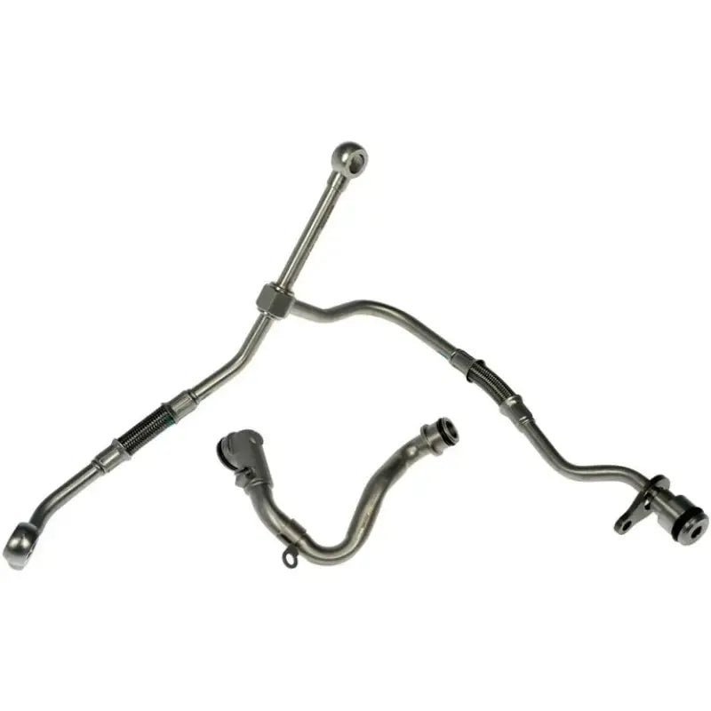 Metal fuel line assembly from 667-055 Dorman Turbo Line Kit for turbo line replacement