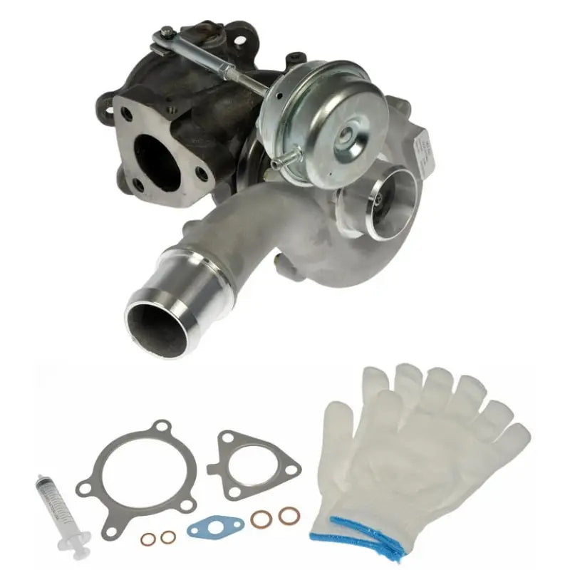 Dorman Turbocharger with gaskets and gloves, boosts vehicle’s power and fuel efficiency