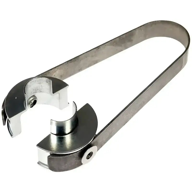 Metal spark plug boot puller with Dorman Connection Tool for easy engine repairs