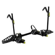 Black two-bike carrier for Swagman Okanagan bike rack, bikes securely transported