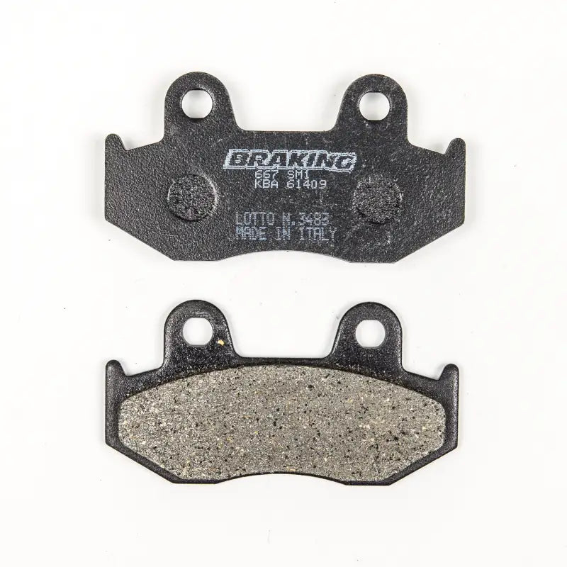667SM1 Brake Pad Set Semi Metallic 
