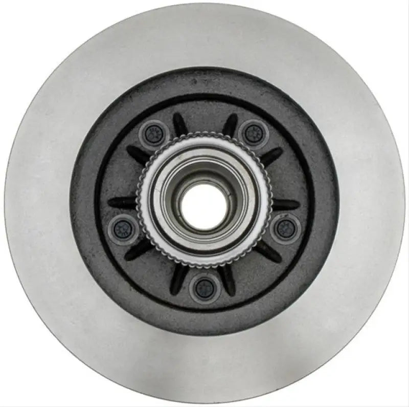 Raybestos Brake Rotr showing an automotive disc brake rotor for reliable stopping power