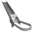 Stainless steel bow roller for 7-16kg Delta boats on Lewmar 66840008 model