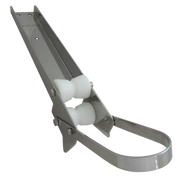 Stainless steel bow roller for 7-16kg Delta boats on Lewmar 66840008 model
