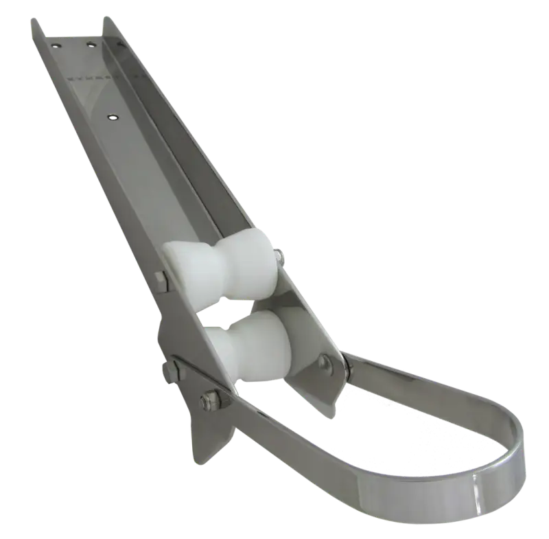 Stainless steel bow roller for 7-16kg Delta boats on Lewmar 66840008 model