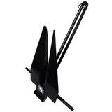 669-11-B Greenfield Fluke Slip Ring 11Lb Black - Boat Anchor