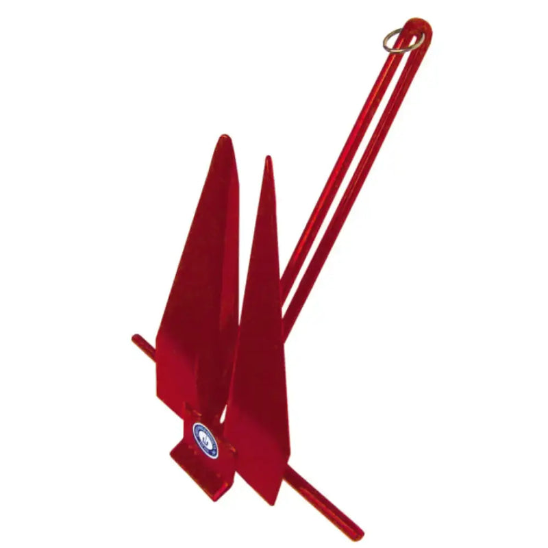 669-11-RD Greenfield Fluke Slip Ring 11Lb Red - Boat Anchor